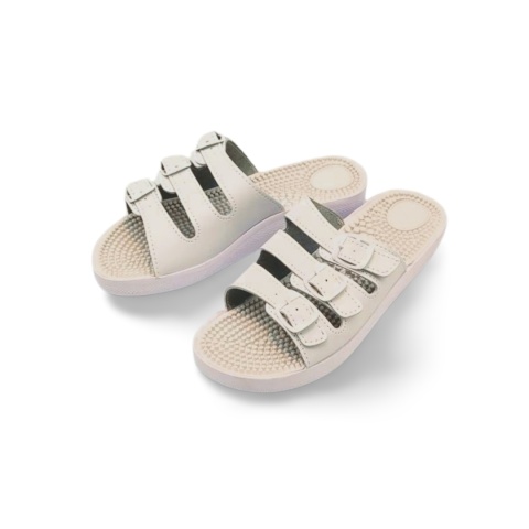 Klapki SANITAL FLEX KF-03 białe,skóra ekologiczna