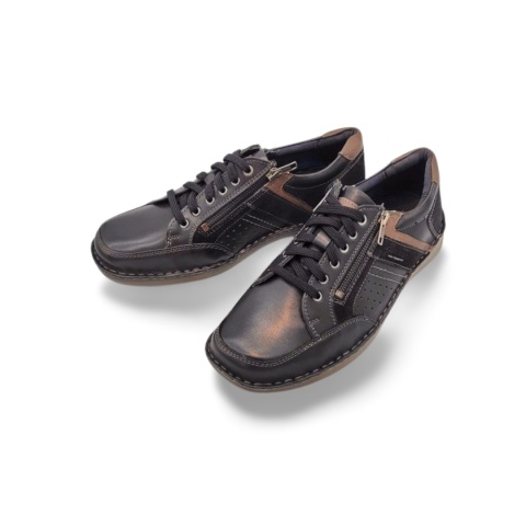 Półbuty Josef Seibel 44987 TE860 101 New Anvers 87 czarne