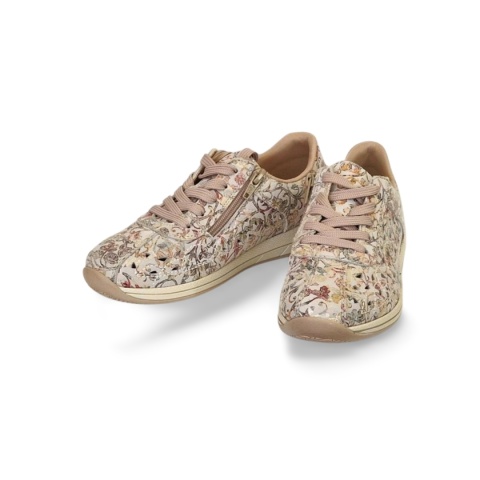 Półbuty Rieker N1114-90 white-multi