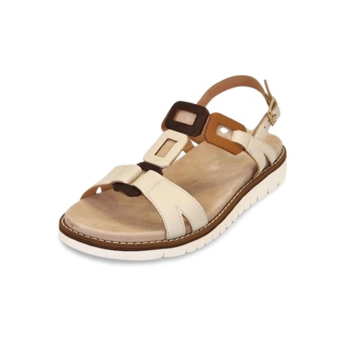 Sandały Ara 12-28136-09 Kent-Sport kremowe