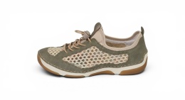 Półbuty Rieker 55960-52 morski/pastelowy krem